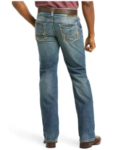 Ariat Men's M5 Ridgeline Medium Wash Slim Straight Jeans -Sheplers Sales 010C80 GR P2