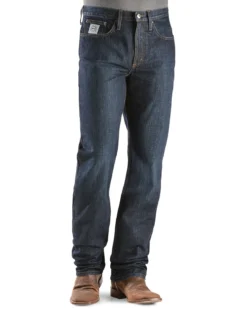Cinch Men's Silver Label Dark Wash Slim Straight Jeans -Sheplers Sales 010C84 L7 P2