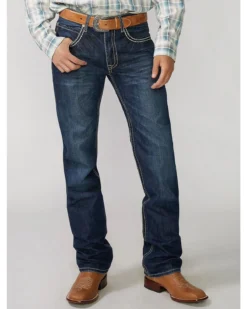 Stetson Rock Fit Barbwire "X" Stitched Jeans 7 Stetson Rock Fit Barbwire "X" Stitched Jeans -Sheplers Sales 010D71 CU P2