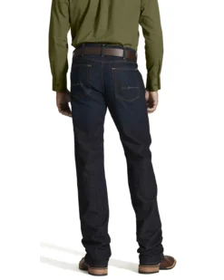 Ariat Men's M5 Rebar Dark Wash Low Rise Straight Work Jeans