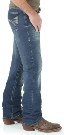 Wrangler 20X Men's Midland 42 Vintage Slim Bootcut Jeans -Sheplers Sales 010J89 N9 D1