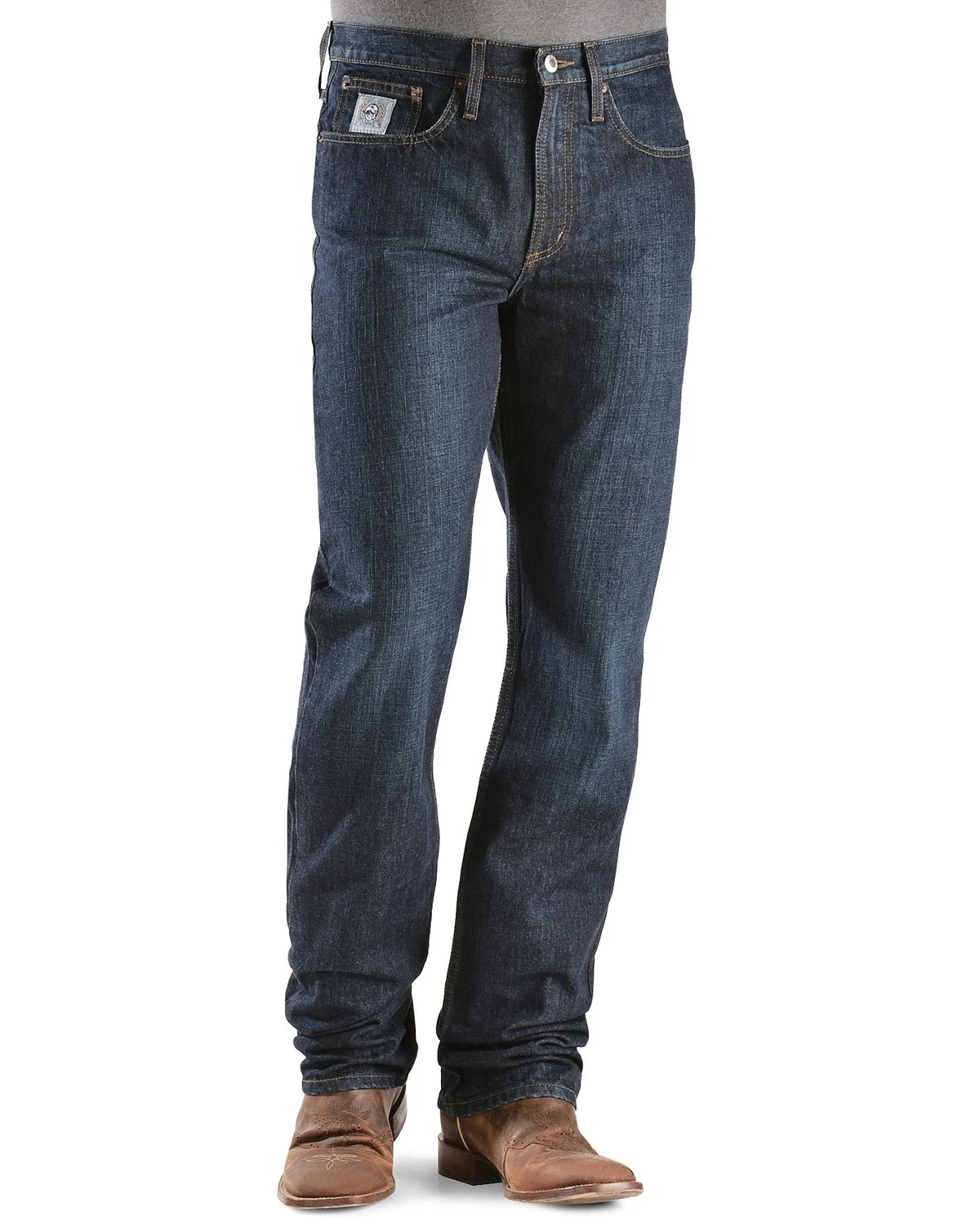 Cinch Silver Label Dark Wash Jeans - Big & Tall 5 Cinch Silver Label Dark Wash Jeans - Big & Tall - Image 3