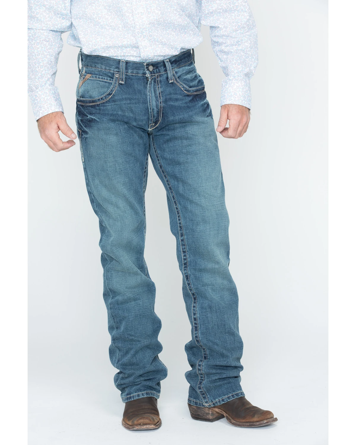 Ariat Denim Jeans - M5 Gulch Straight Leg - Big & Tall 5 Ariat Denim Jeans - M5 Gulch Straight Leg - Big & Tall - Image 3