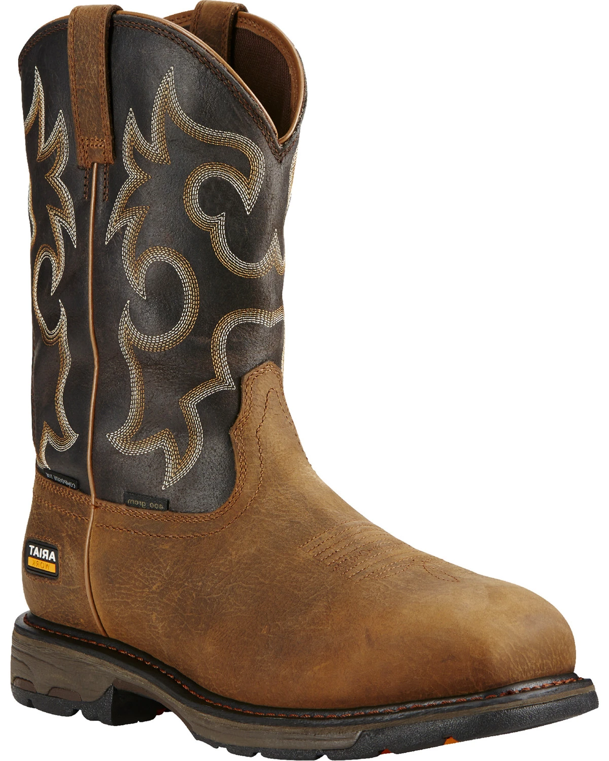 Ariat Men's Workhog H2O 400g Cowboy Work Boots - Composite Toe 3 Ariat Men's Workhog H2O 400g Cowboy Work Boots - Composite Toe