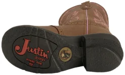 Justin Gypsy Women's Wanette 8" EH Work Boots - Steel Toe -Sheplers Sales 045N66 BR BM