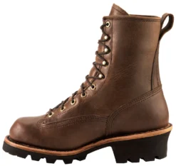 Chippewa Men's Lace-Up Logger Boots - Steel Toe -Sheplers Sales 050G62 G4 LT