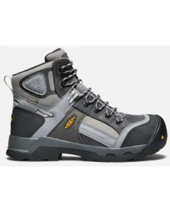 Keen Men's Davenport Waterproof 6" Boots - Composite Toe -Sheplers Sales 2000215827 001 RT