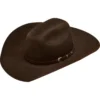 Ariat Boys' Chocolate Wool Felt Buckle Cowboy Hat -Sheplers Sales 2000234874 240 P1