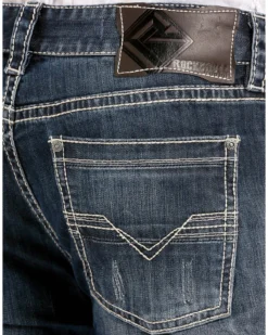 Rock & Roll Denim Men's Reflex Pistol Straight Leg Jeans -Sheplers Sales 2000241163 402 D1