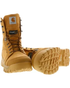 Carhartt Men's 8" Waterproof Insulated Rugged Flex Work Boots - Round Toe 11 Carhartt Men's 8" Waterproof Insulated Rugged Flex Work Boots - Round Toe -Sheplers Sales 2000243204 285 FT
