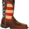 Durango Women's Lady Rebel Patriotic Flag Work Boots - Steel Toe -Sheplers Sales 2000273957 200 P1
