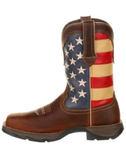 Durango Women's Lady Rebel Patriotic Flag Work Boots - Steel Toe -Sheplers Sales 2000273957 200 P3