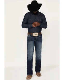 Ariat Men's Dark Wash M7 Ralston Mission Bootcut Jeans