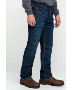 Ariat Men's FR M4 Durastretch Lineup Straight Work Jeans 10 Ariat Men's FR M4 Durastretch Lineup Straight Work Jeans -Sheplers Sales 2000281628 020 P3