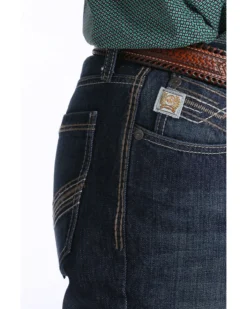 Cinch Men's Ian Med Rinse Slim Bootcut Jeans 9 Cinch Men's Ian Med Rinse Slim Bootcut Jeans -Sheplers Sales 2000283585 402 P4