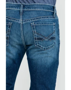 Cinch Men's Ian Medium Stone Wash Slim Boot Jeans -Sheplers Sales 2000288366 402 P5