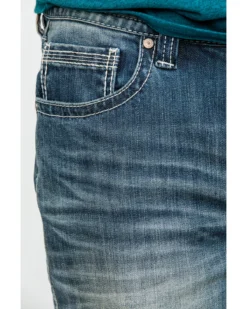 Rock & Roll Denim Men's Reflex Double Barrel Vintage Stretch Relaxed Straight Jeans 10 Rock & Roll Denim Men's Reflex Double Barrel Vintage Stretch Relaxed Straight Jeans -Sheplers Sales 2000289969 400 P4