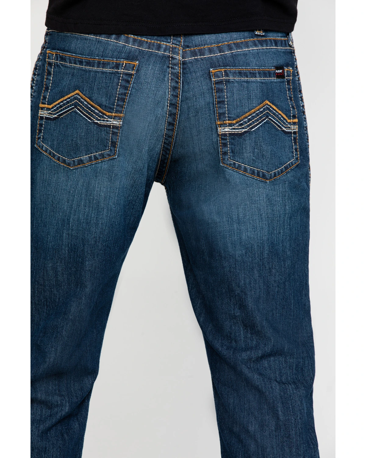 Ariat Men's FR M4 Jett Duralight Low Stretch Boot Work Jeans 6 Ariat Men's FR M4 Jett Duralight Low Stretch Boot Work Jeans - Image 4