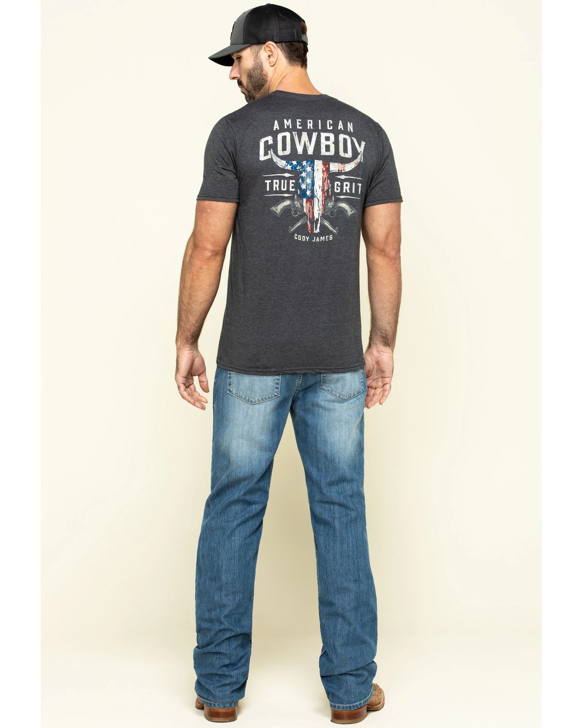 Cody James Men's Clovehitch Stackable Light Wash Stretch Regular Straight Jeans 7 Cody James Men's Clovehitch Stackable Light Wash Stretch Regular Straight Jeans - Image 5