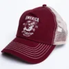 Cody James Men's Burgundy America Free Patch Mesh Ball Cap -Sheplers Sales 2000296730 640 P1