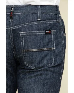 Ariat Men's M5 FR Armor Low Stretch Stackable Straight Leg Work Jeans -Sheplers Sales 2000322107 400 P4