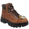 Ad Tec Women's Brown 6" Work Boots - Steel Toe