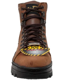 Ad Tec Women's Brown 6" Work Boots - Steel Toe -Sheplers Sales 2000323290 200 P4