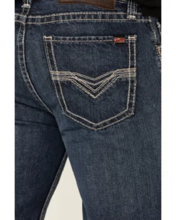 Rock & Roll Denim Men's FR Double Barrel Relaxed Straight Work Jeans -Sheplers Sales 2000323860 420 P3