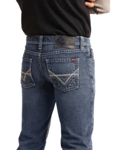 Rock & Roll Denim Men's FR Pistol Light Classic Straight Work Jeans -Sheplers Sales 2000323862 400 P4
