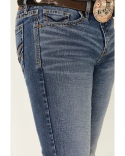 Cody James Men's Bronco Medium Wash Stackable Straight Stretch Jeans -Sheplers Sales 2000332558 400 P5