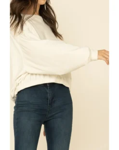 Z Supply Women's Bodhi Velour Sweatshirt -Sheplers Sales 2000333002 103 P3