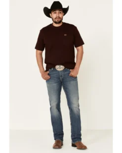 Rock & Roll Denim Men's Pistol Med Stretch Regular Straight Leg Jeans -Sheplers Sales 2000333353 400 P3