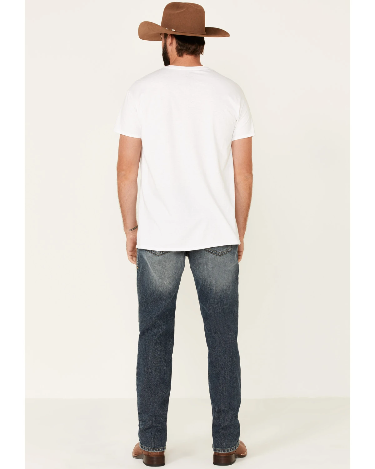 Ariat Men's M4 Kentucky Stockton Stretch Relaxed Straight Jeans 5 Ariat Men's M4 Kentucky Stockton Stretch Relaxed Straight Jeans - Image 3