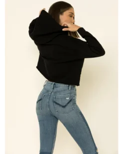 Country Deep Women's Desperado Cropped Hooded Sweatshirt -Sheplers Sales 2000335281 001 P5