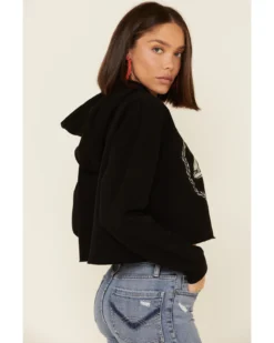 Country Deep Women's Hotter Then A 2 Dollar Cropped Hooded Sweatshirt -Sheplers Sales 2000335282 001 P5