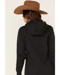 HOOey Women's Charcoal Layin Low Logo Graphic Hoodie -Sheplers Sales 2000337410 022 P5