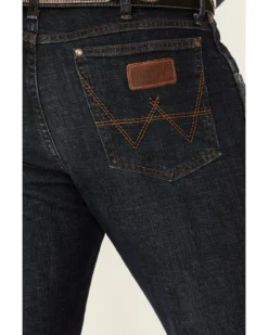 Wrangler Retro Men's Dark Wash Rocky Mount Relaxed Bootcut Jeans - Tall 8 Wrangler Retro Men's Dark Wash Rocky Mount Relaxed Bootcut Jeans - Tall -Sheplers Sales 2000340790 400 P3