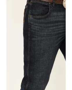Wrangler Retro Men's Dark Wash Rocky Mount Relaxed Bootcut Jeans - Tall 9 Wrangler Retro Men's Dark Wash Rocky Mount Relaxed Bootcut Jeans - Tall -Sheplers Sales 2000340790 400 P4