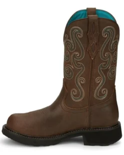 Justin Women's Tasha Waterproof Western Work Boots - Steel Toe -Sheplers Sales 2000340881 200 P3