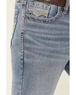 Cody James Men's Mustang Light Wash Stretch Slim Straight Jeans -Sheplers Sales 2000341540 400 P3