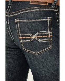 Ariat Men's M4 Cobalt Dark Wash Stretch Relaxed Straight Jeans 9 Ariat Men's M4 Cobalt Dark Wash Stretch Relaxed Straight Jeans -Sheplers Sales 2000341785 400 P4