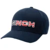 Cinch Men's Navy Patriotic 3D Logo Fitted Flex-Fit Ball Cap -Sheplers Sales 2000342283 410 P1
