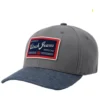 Cinch Men's Gray Logo Patch Solid-Back Flex-Fit Ball Cap -Sheplers Sales 2000342284 020 P1