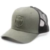 Hawx Men's Olive Shield Logo Patch Mesh-Back Ball Cap -Sheplers Sales 2000342951 341 P1