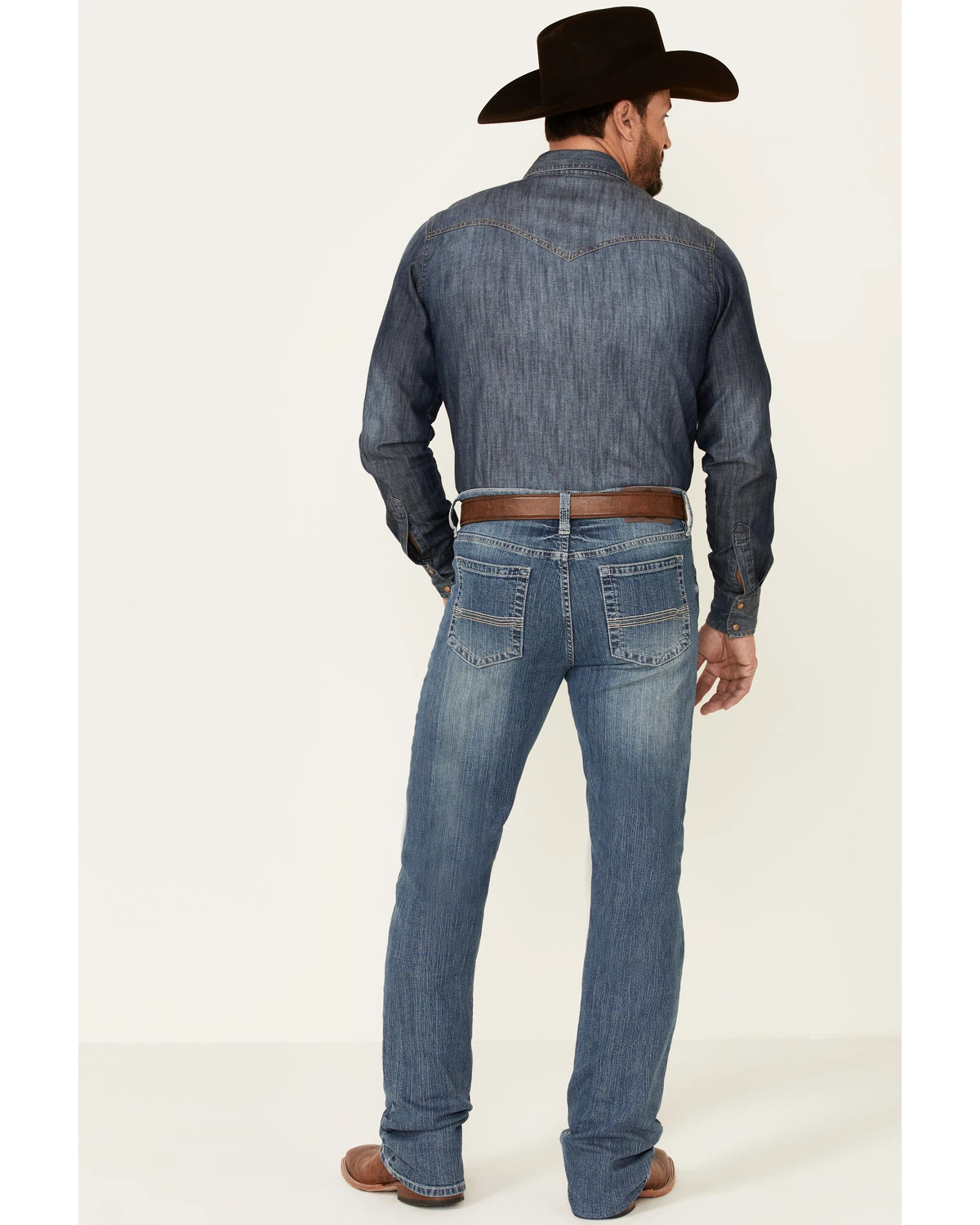 Cody James Men's Casey Light Wash Stretch Stackable Straight Jeans 4 Cody James Men's Casey Light Wash Stretch Stackable Straight Jeans - Image 2