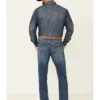 Rock & Roll Denim Men's Hooey Revolver Medium Vintage Stretch Slim Straight Jeans 1 Rock & Roll Denim Men's Hooey Revolver Medium Vintage Stretch Slim Straight Jeans -Sheplers Sales 2000345011 400 P1