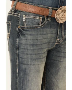 Rock & Roll Denim Men's Pistol Medium Vintage Stretch Regular Straight Jeans 7 Rock & Roll Denim Men's Pistol Medium Vintage Stretch Regular Straight Jeans -Sheplers Sales 2000345202 400 P2