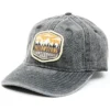 H3 Sportgear Men's Acid Wash Yellowstone National Park Patch Ball Cap -Sheplers Sales 2000346023 001 P1