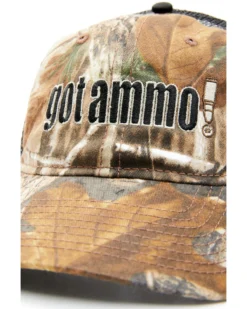 H3 Sportgear Men's Camo Print Got Ammo Mesh Back Trucker Cap -Sheplers Sales 2000346024 340 P2
