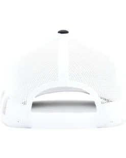 Oil Field Hats Men's Black & White Texas State Sunset Patch Golf Mesh-Back Ball Cap -Sheplers Sales 2000346215 001 P3